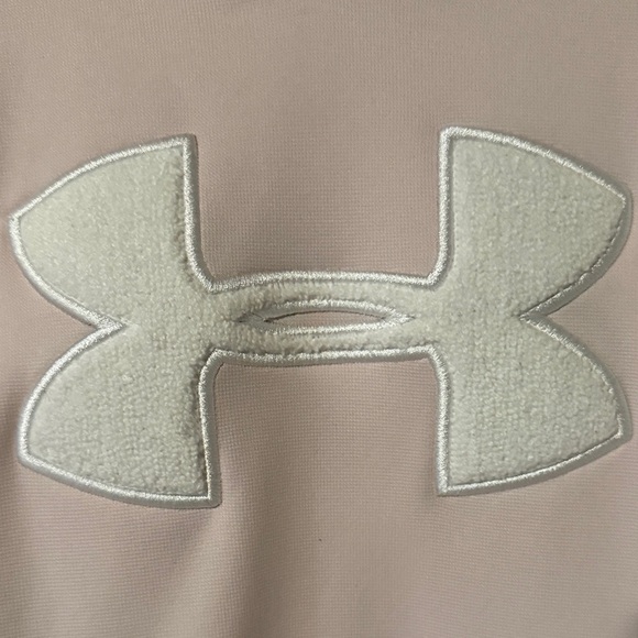 Under Armour Logo Light Pink Women’s Hoodie - Picture 2 of 7